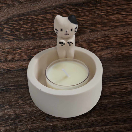 Cat tealight holder